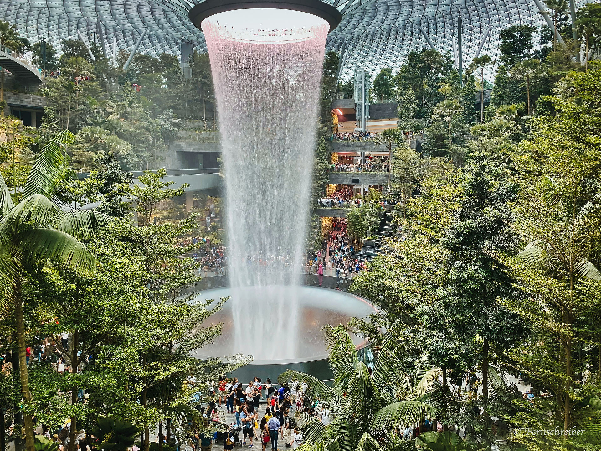 Jewel Mall am Changi Airport