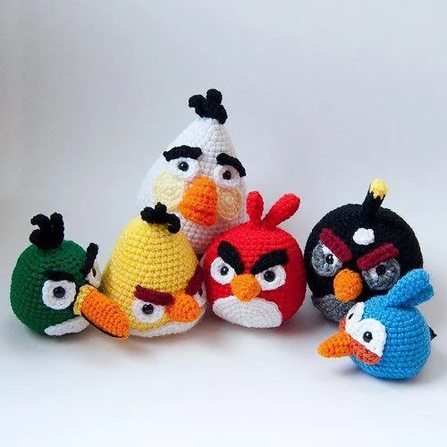 angry birds muñecos