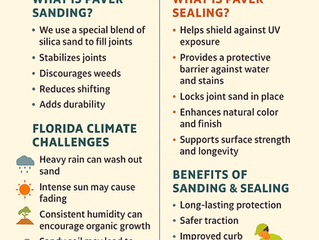 Paver Sanding and Sealing Services: Protecting Your Outdoor Investment