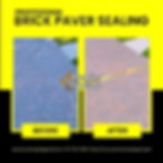 Before and After Brick Paver Sealing