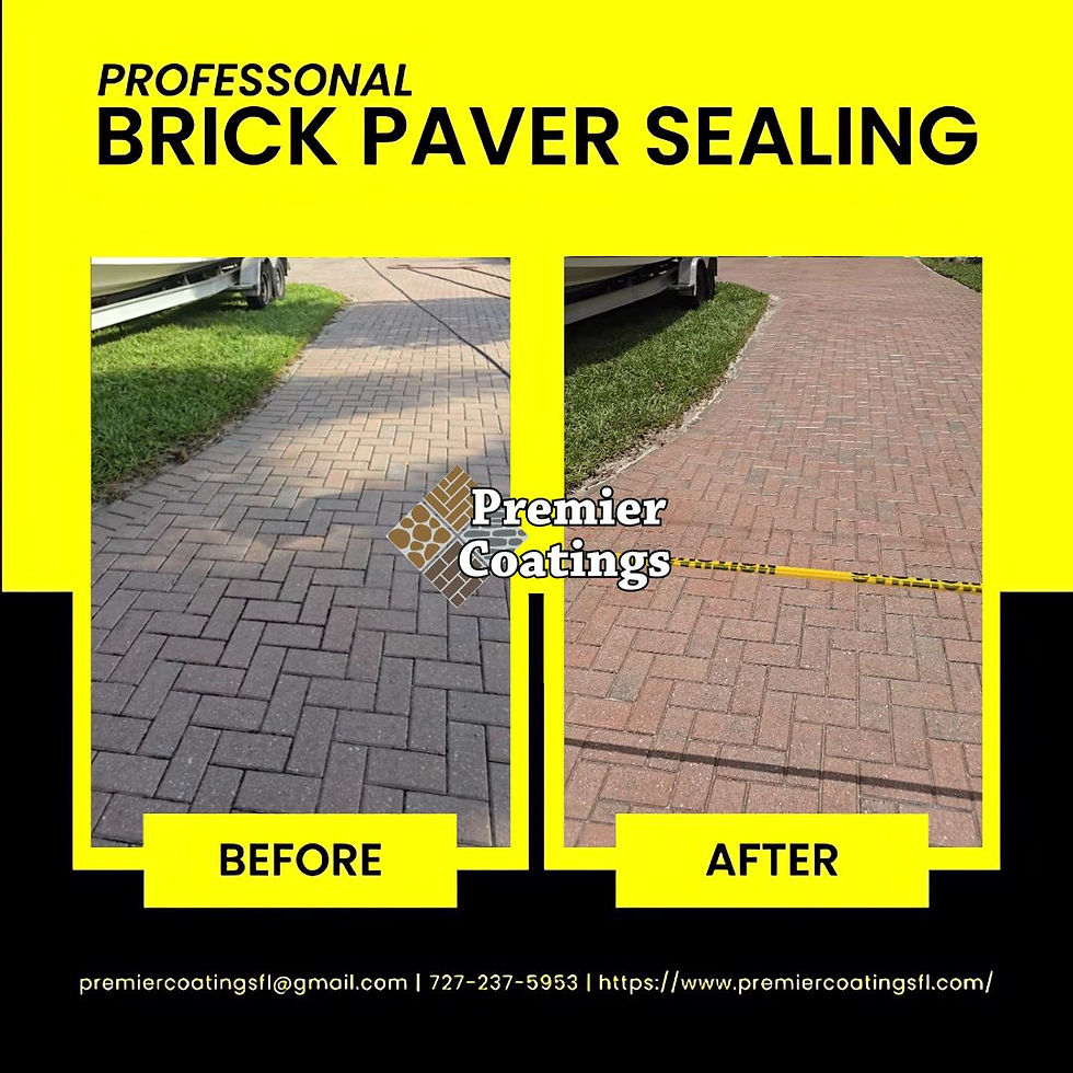 Before and After Sealing