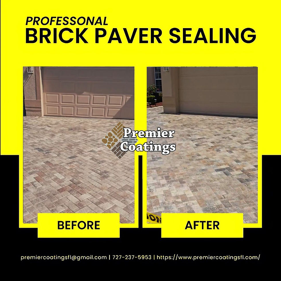 Before and After Sealing