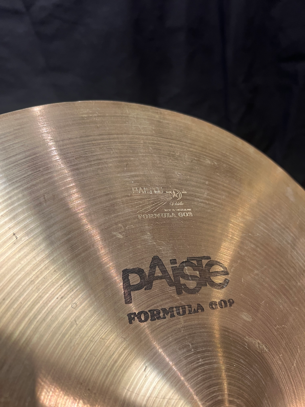 Thumbnail: (SOLD) 16" Paiste Formula 602 Thin Crash