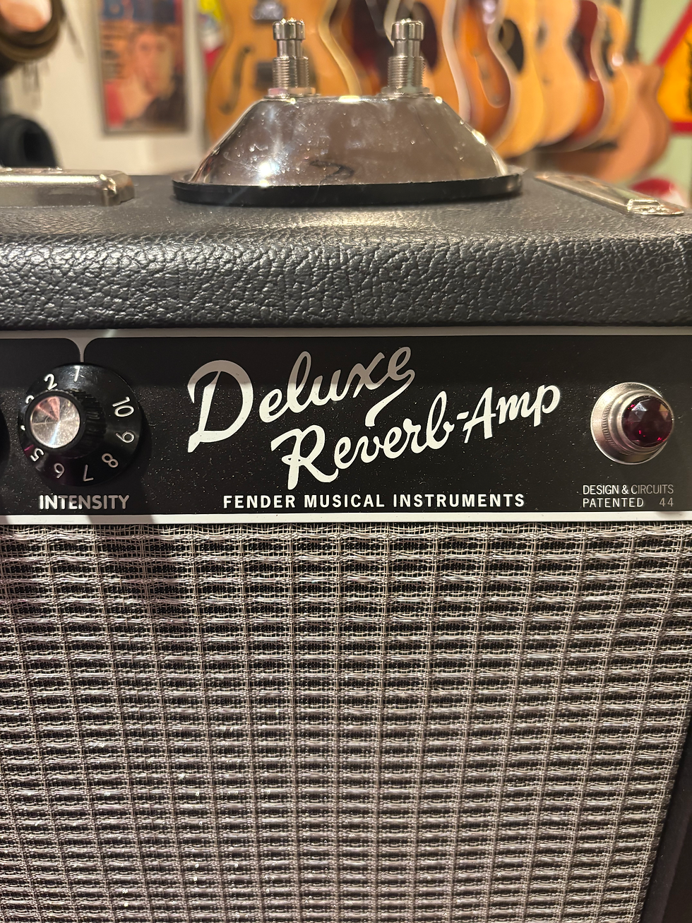 Thumbnail: 2008 Fender Deluxe Reverb '65 Blackface Reissue