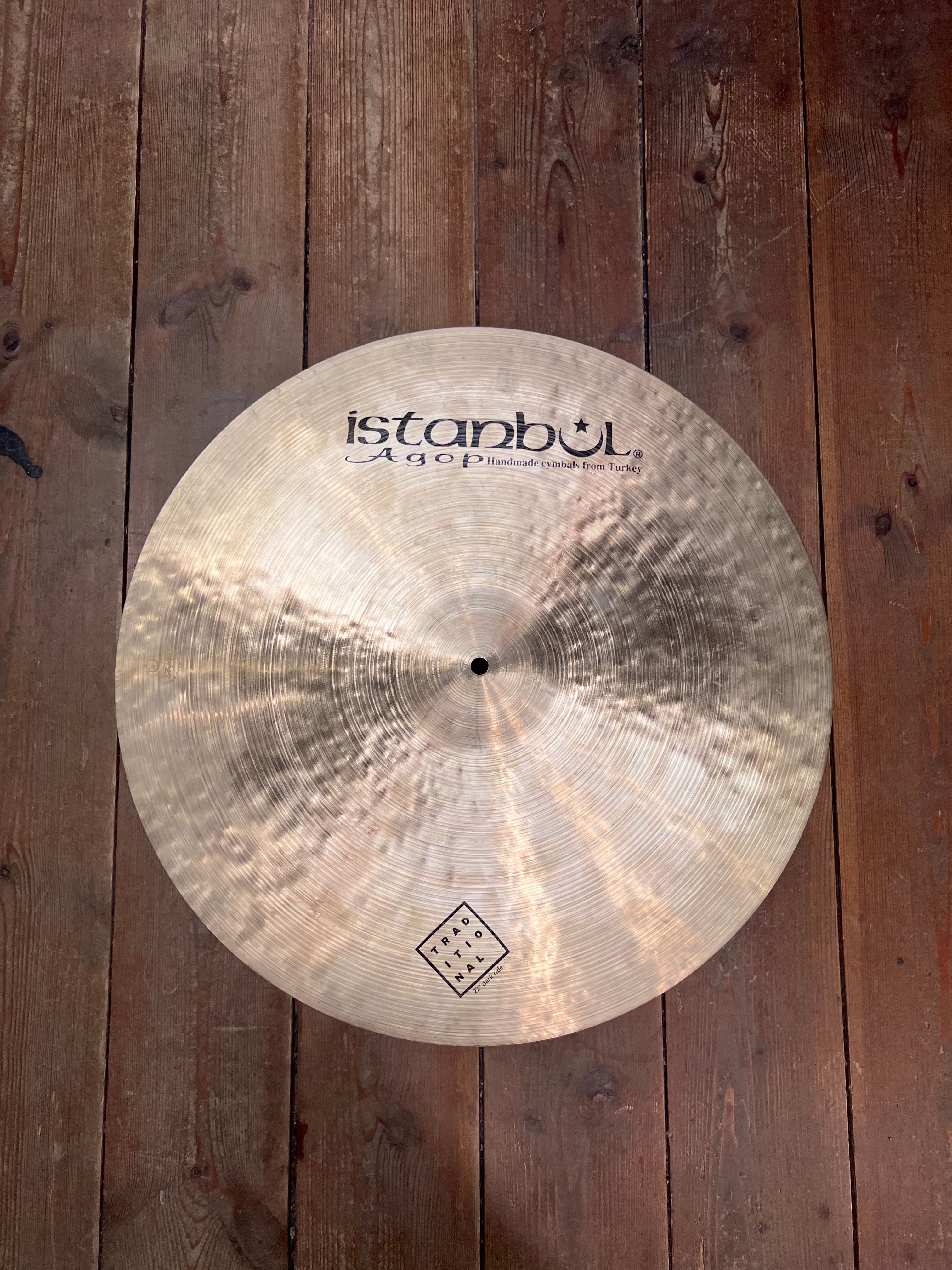 22" Istanbul Agop Traditional Dark Ride