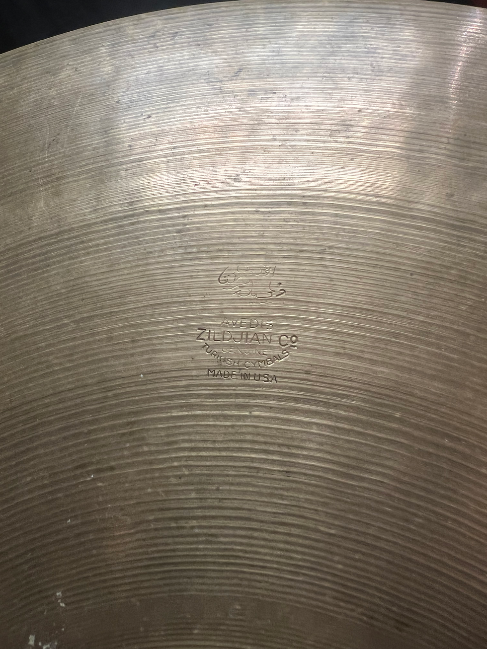 Thumbnail: 20" Avedis Zildjian Trans Stamp Ride