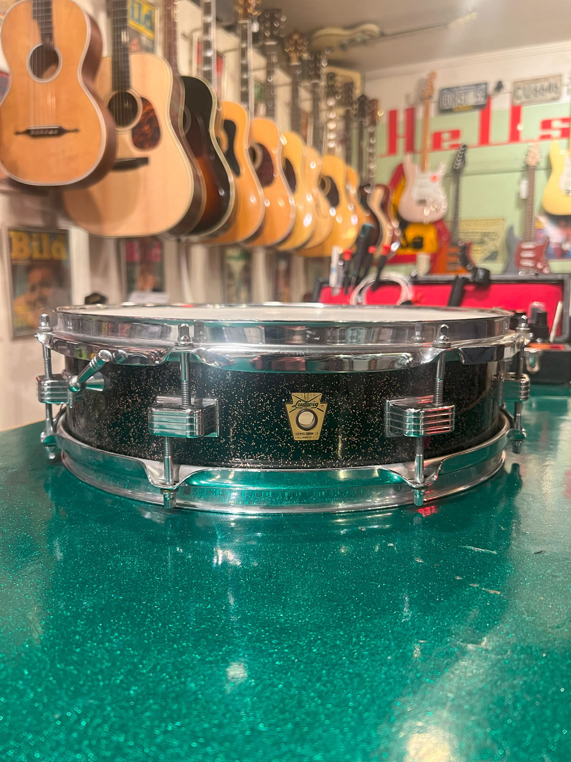 1964 Ludwig Downbeat Galaxy 14x4