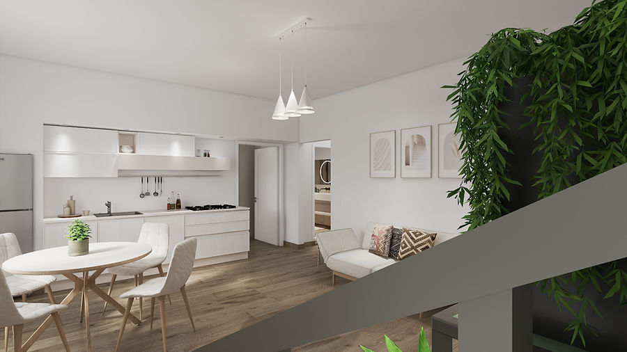 progettazione di interni per agenzie immobiliari e costruttori a Genova con la realizzazione di render e video professionali di interior design