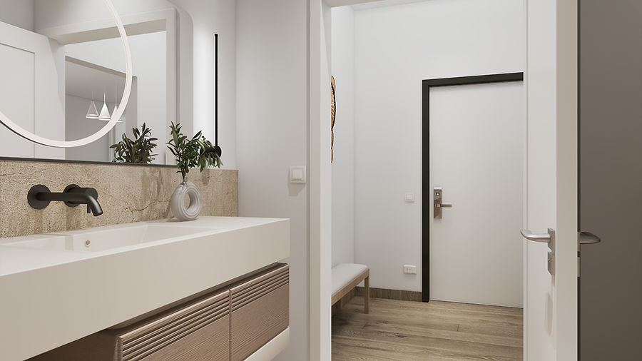 progettazione di interni per agenzie immobiliari e costruttori a Genova con la realizzazione di render e video professionali di interior design