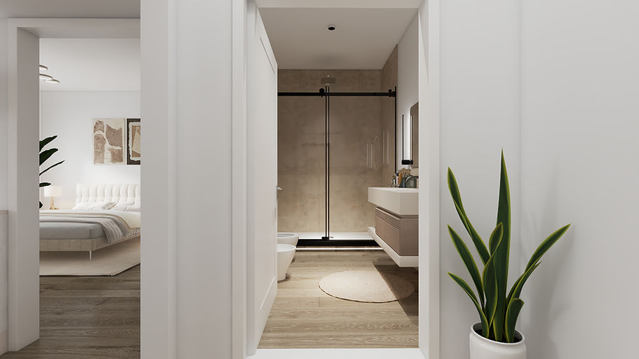 progettazione di interni per agenzie immobiliari e costruttori a Genova con la realizzazione di render e video professionali di interior design