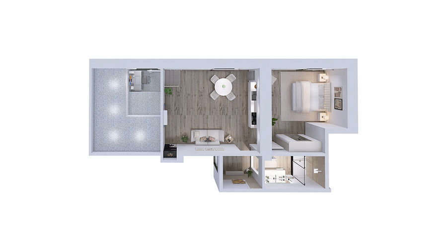 progettazione di interni per agenzie immobiliari e costruttori a Genova con la realizzazione di render e video professionali di interior design