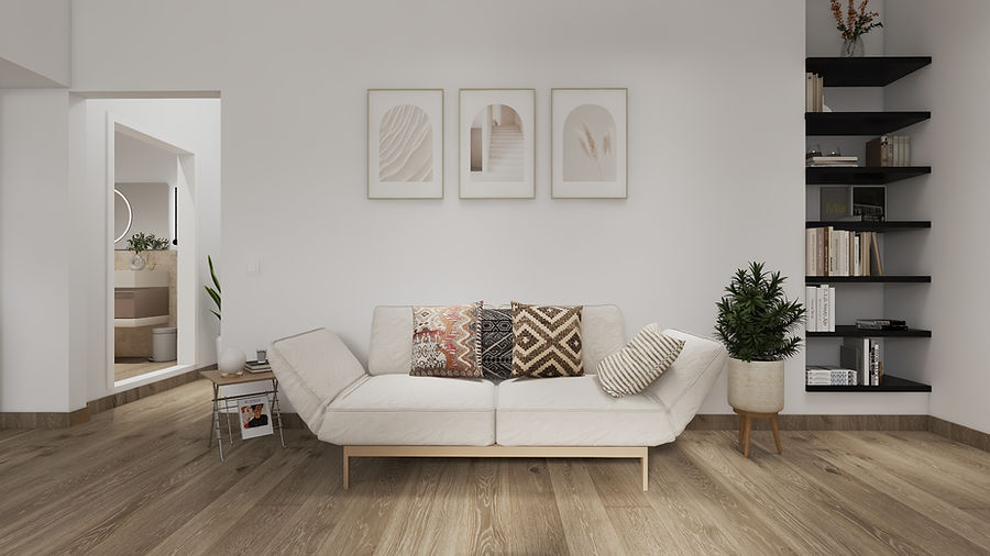 progettazione di interni per agenzie immobiliari e costruttori a Genova con la realizzazione di render e video professionali di interior design