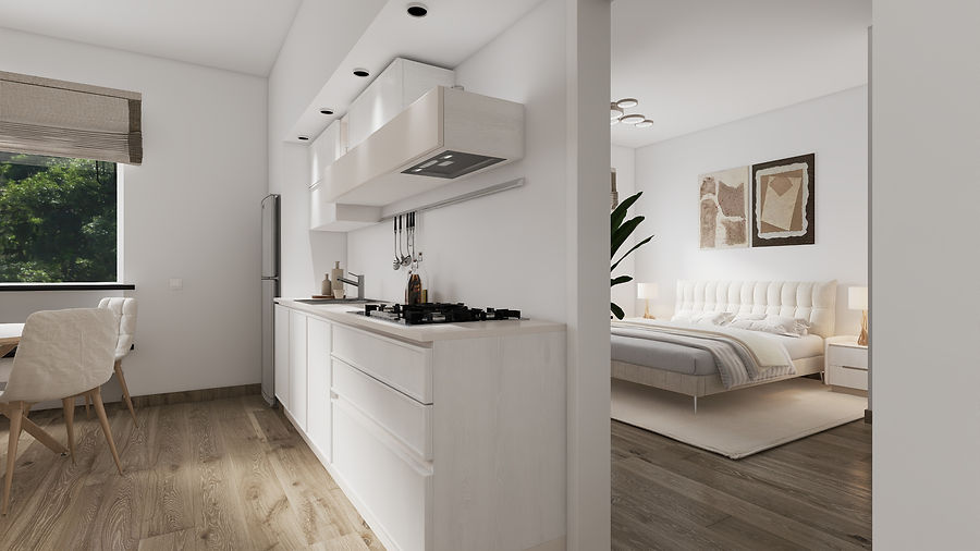 progettazione di interni per agenzie immobiliari e costruttori a Genova con la realizzazione di render e video professionali di interior design