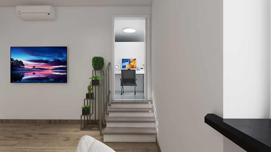 progettazione di interni per agenzie immobiliari e costruttori a Genova con la realizzazione di render e video professionali di interior design