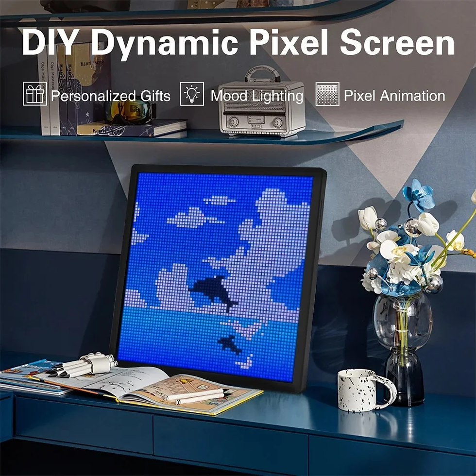 Thumbnail: RGB LED Pixel Matrix Bluetooth Smart Display