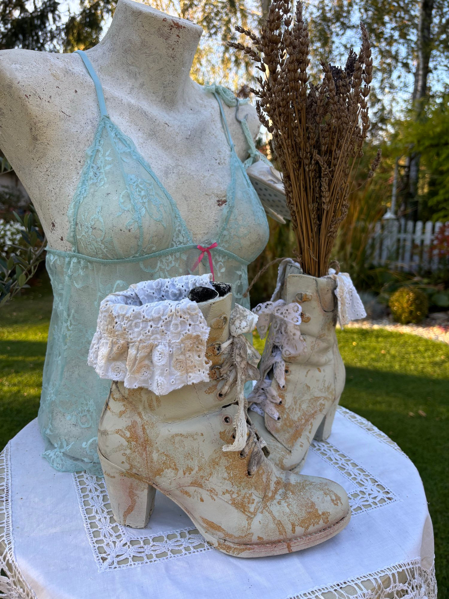 Shabby chic trzewik