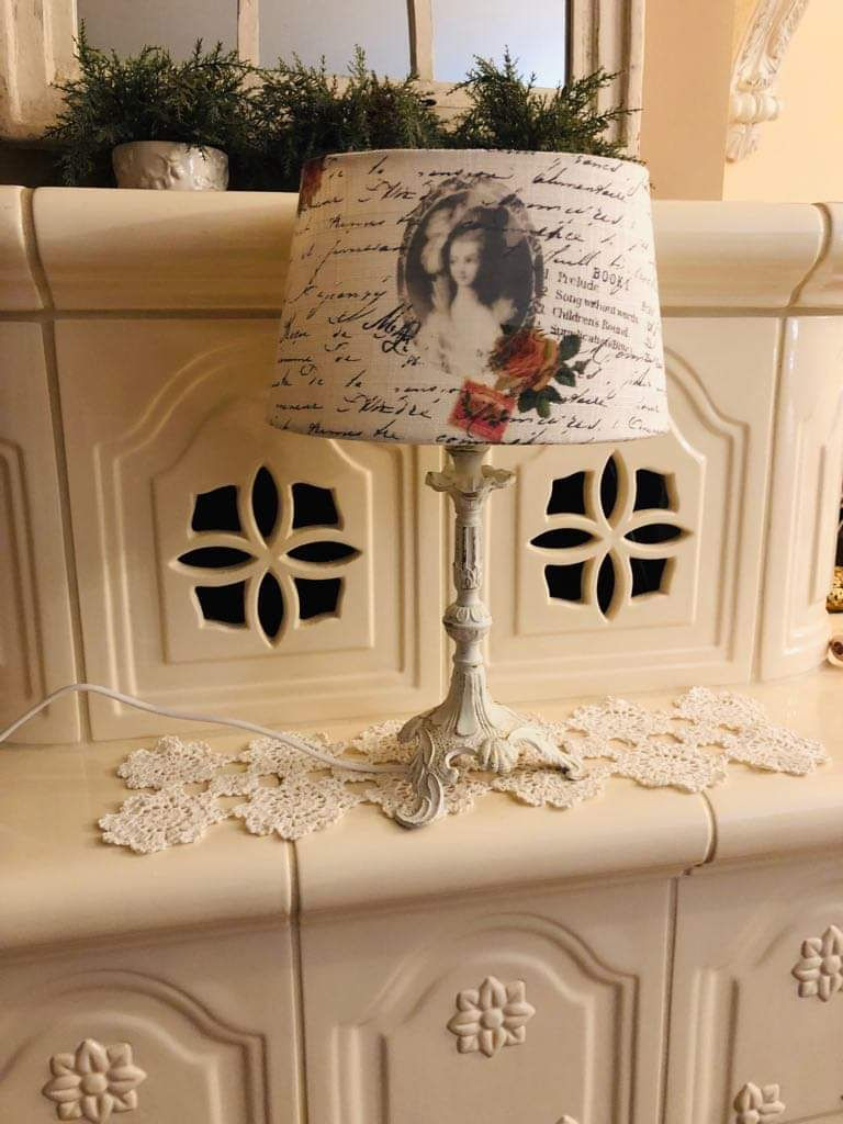 Miniatura: Vintage nastrojowa lampka