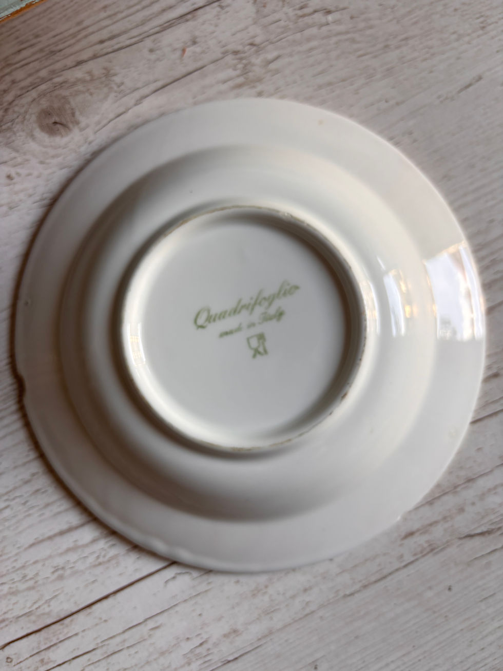 Miniatura: Talerz głęboki śliczny Toile de Jouy