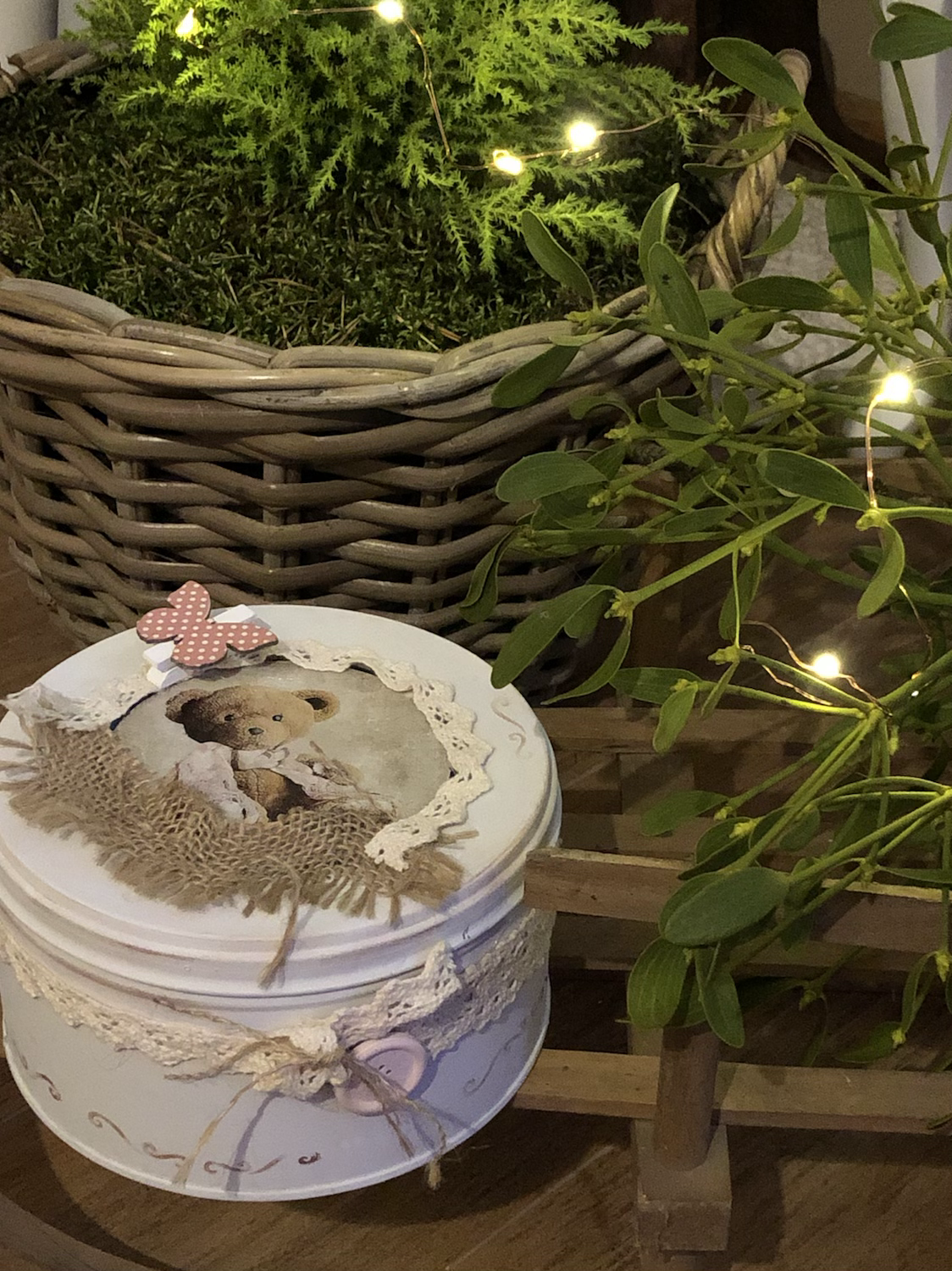 Pudełko Shabby chic