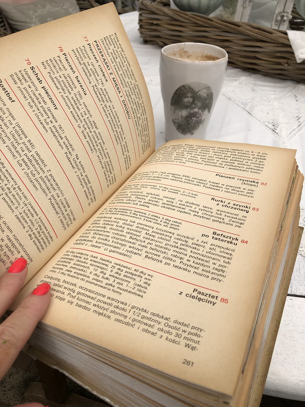 Miniatura: Książka kucharska Shabby chic