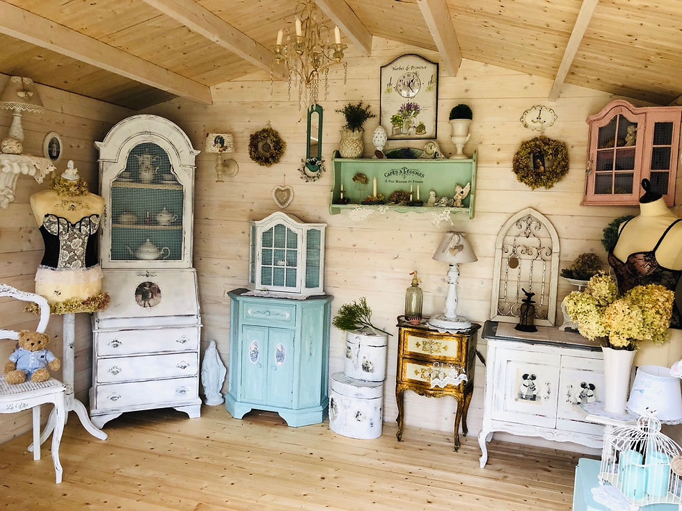 Miniatura: Shabby chic szafka