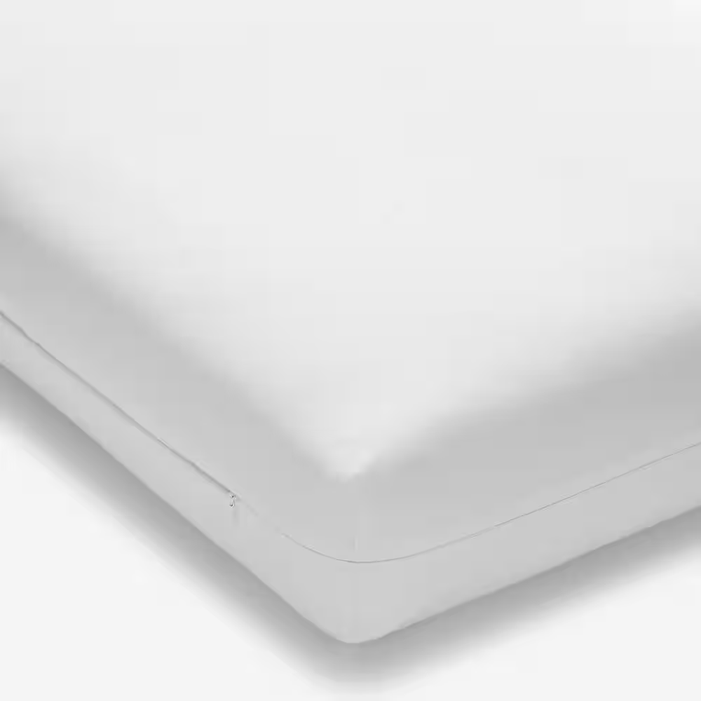 Company Kids Waterproof Toddler White Cotton Crib Mattress Protector