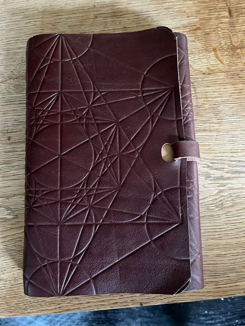A5 LEATHER FOLDING JOURNAL