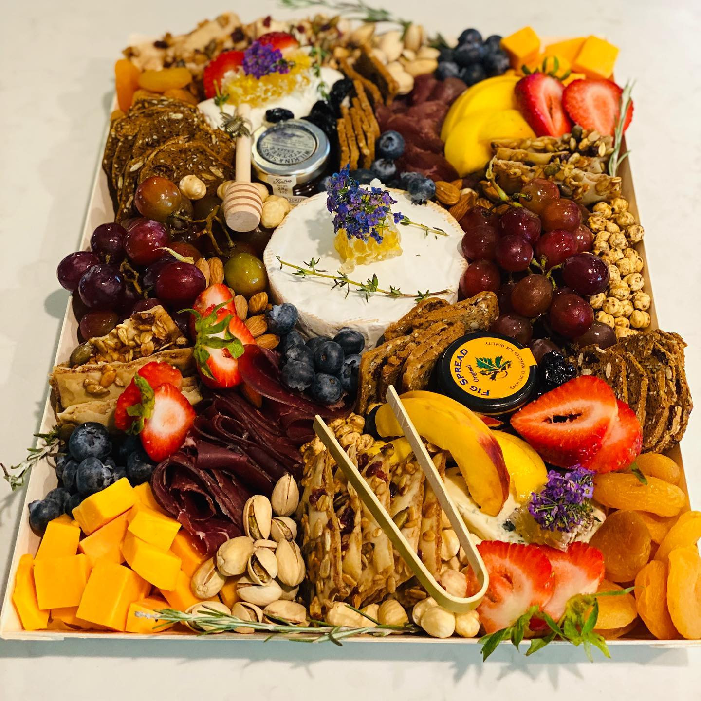 Large cheese platter