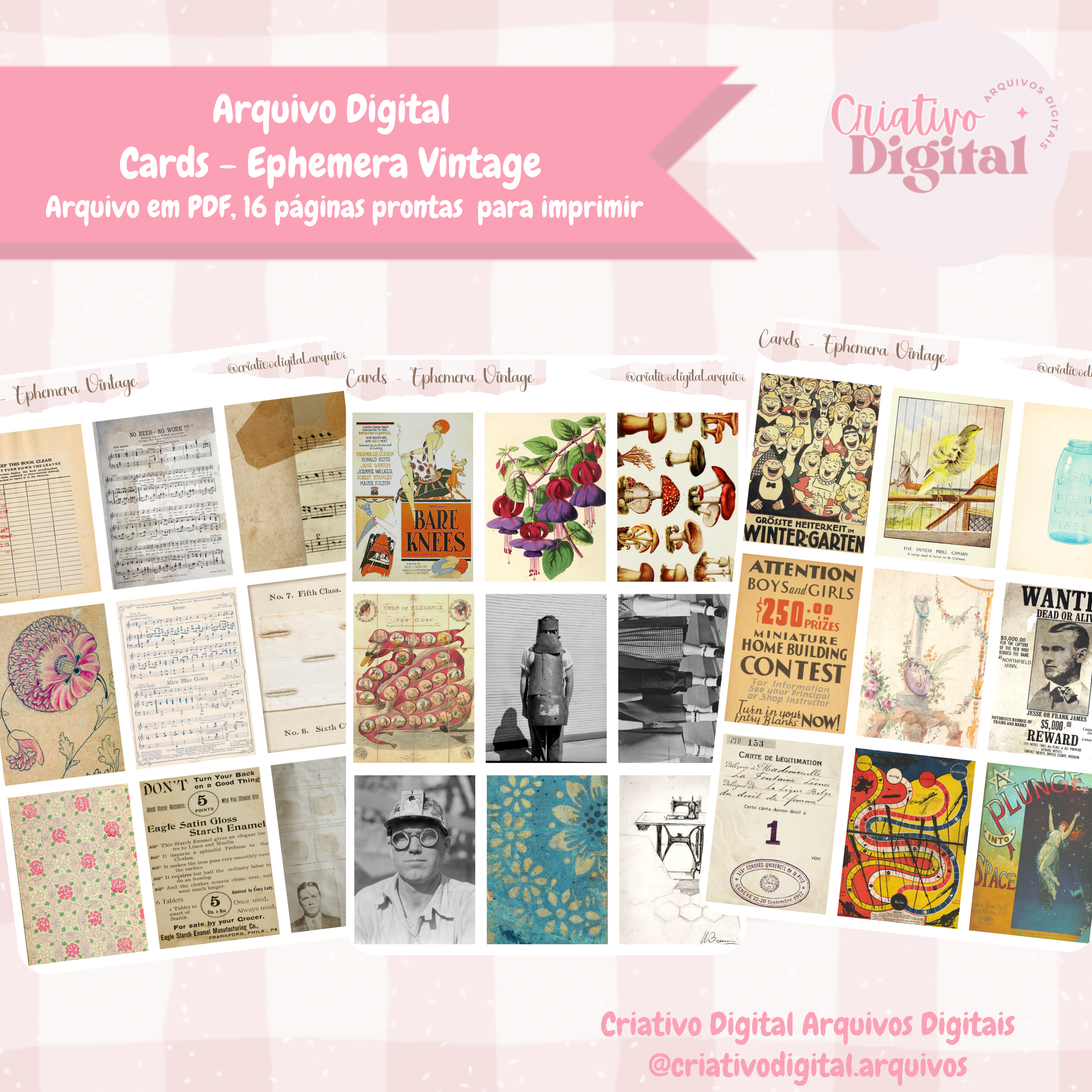 Cards - Ephemera Vintage