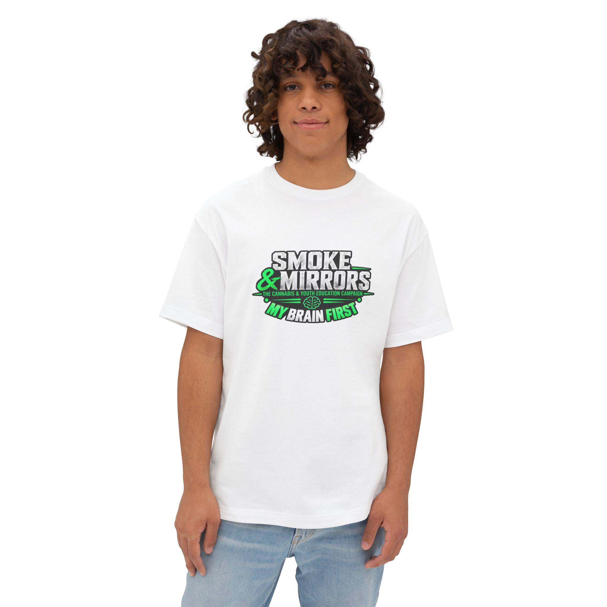 Smoke & Mirrors Oversized Boxy Tee