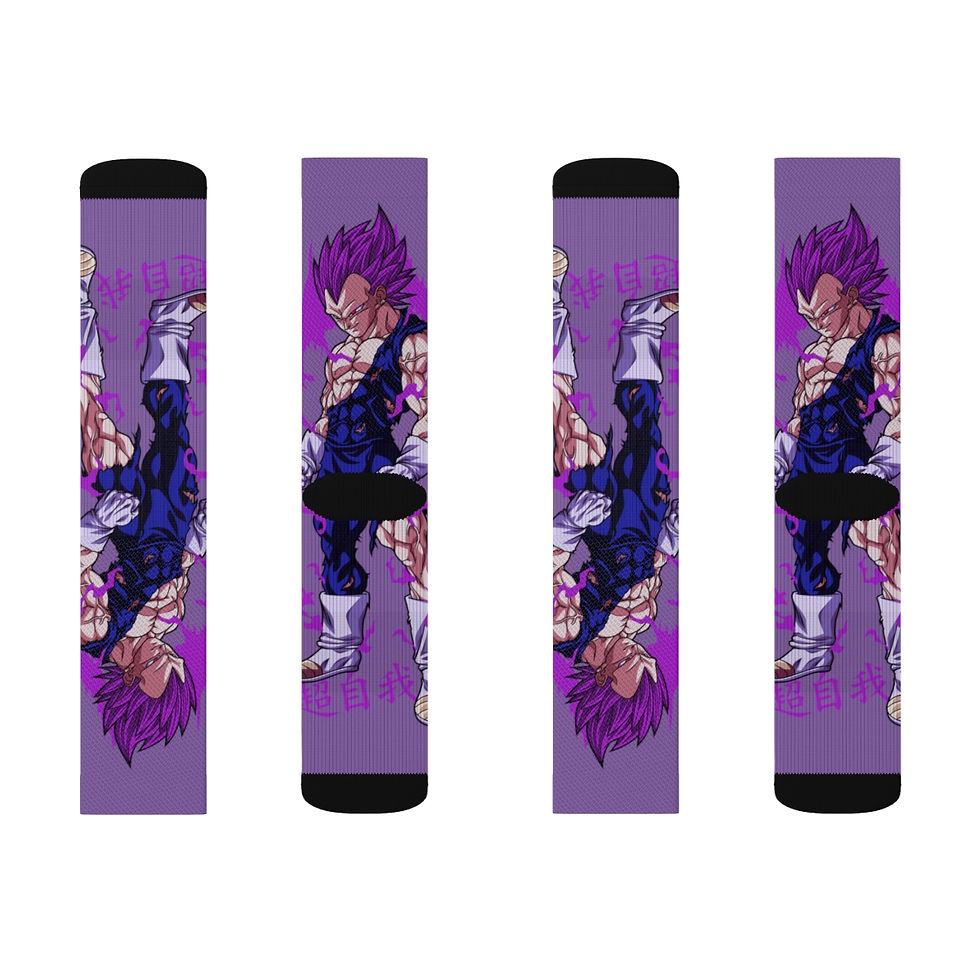Anime Sublimation Socks