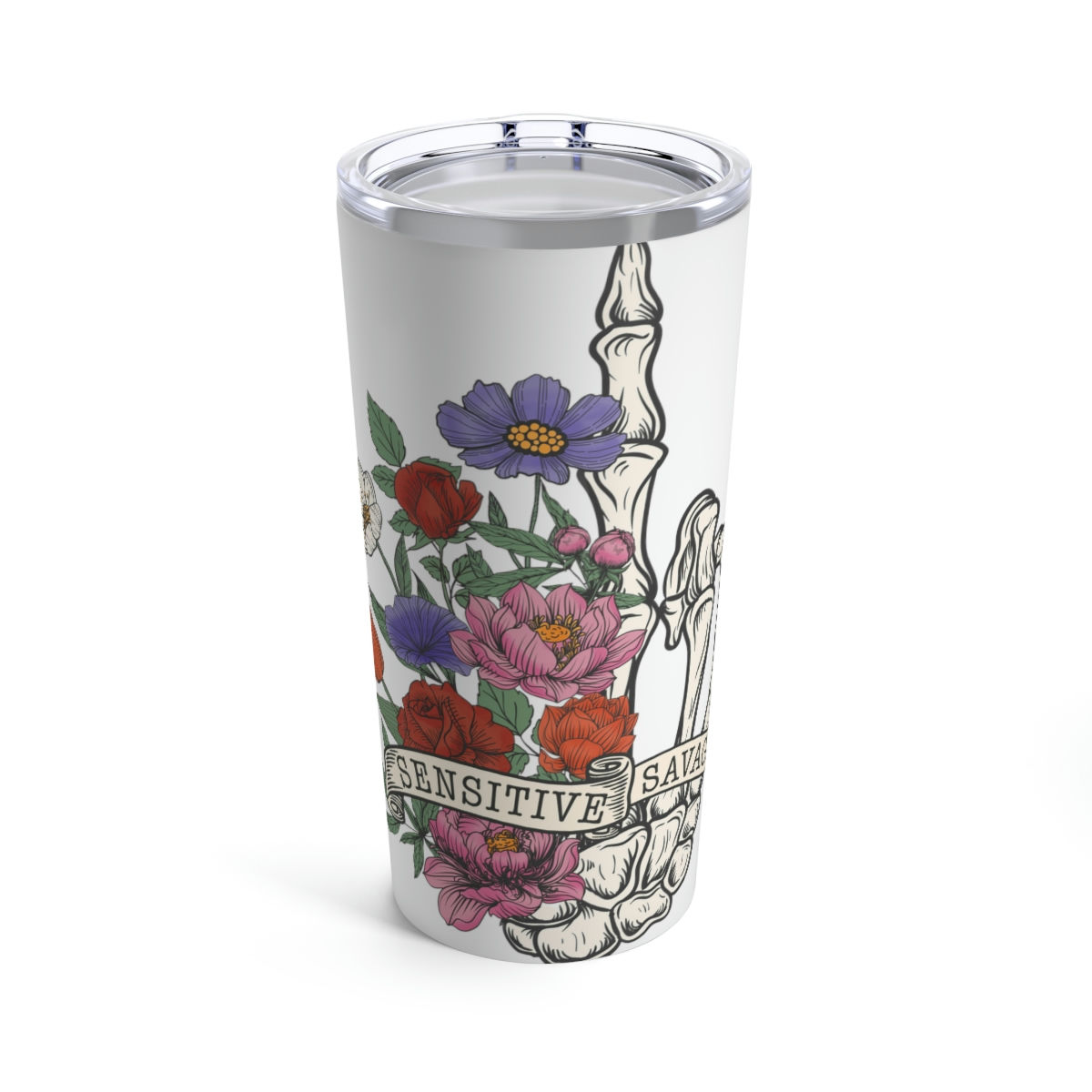 Sensitive Savage Tumbler 20oz