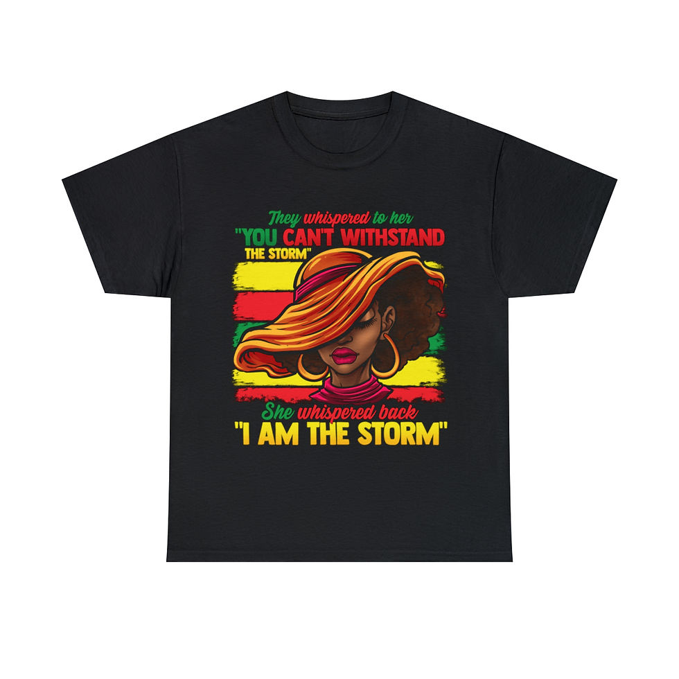 Thumbnail: Unisex Heavy Cotton Juneteenth Tee