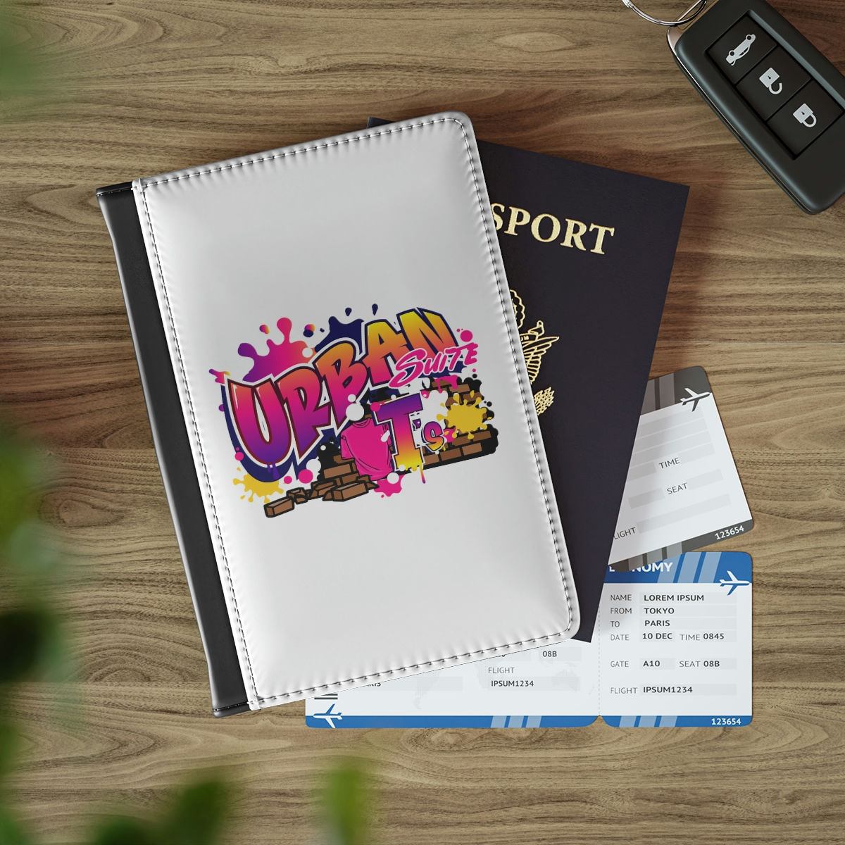 Urban Suite T's Passport Cover