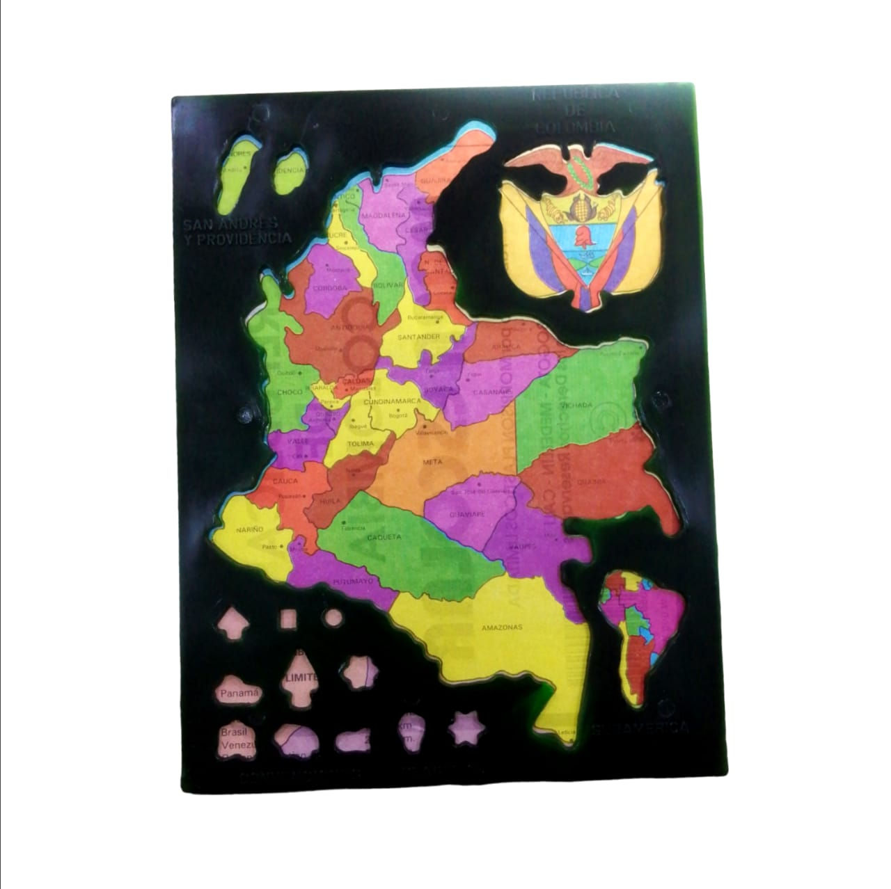 Plantilla Croquis Colombia