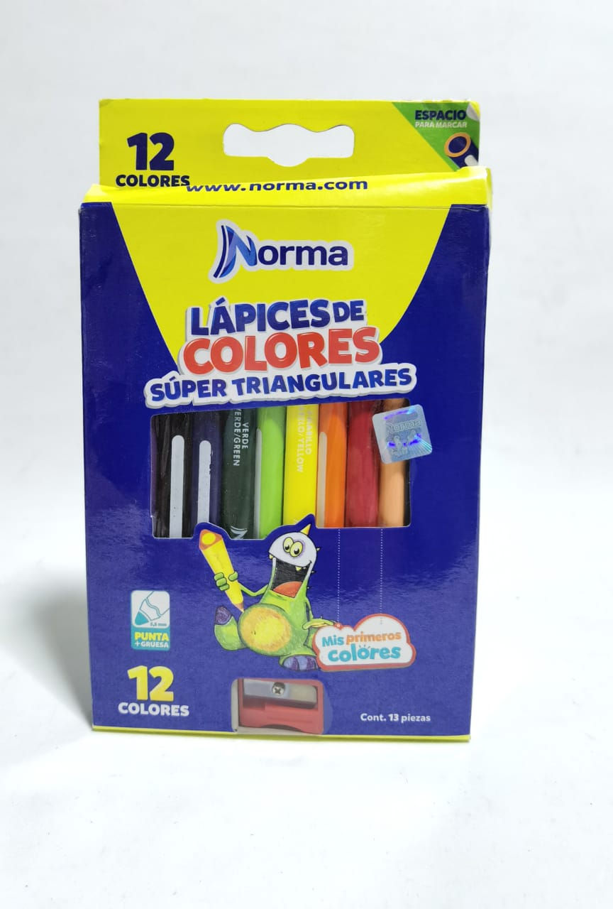 Colores Triangulares x 12