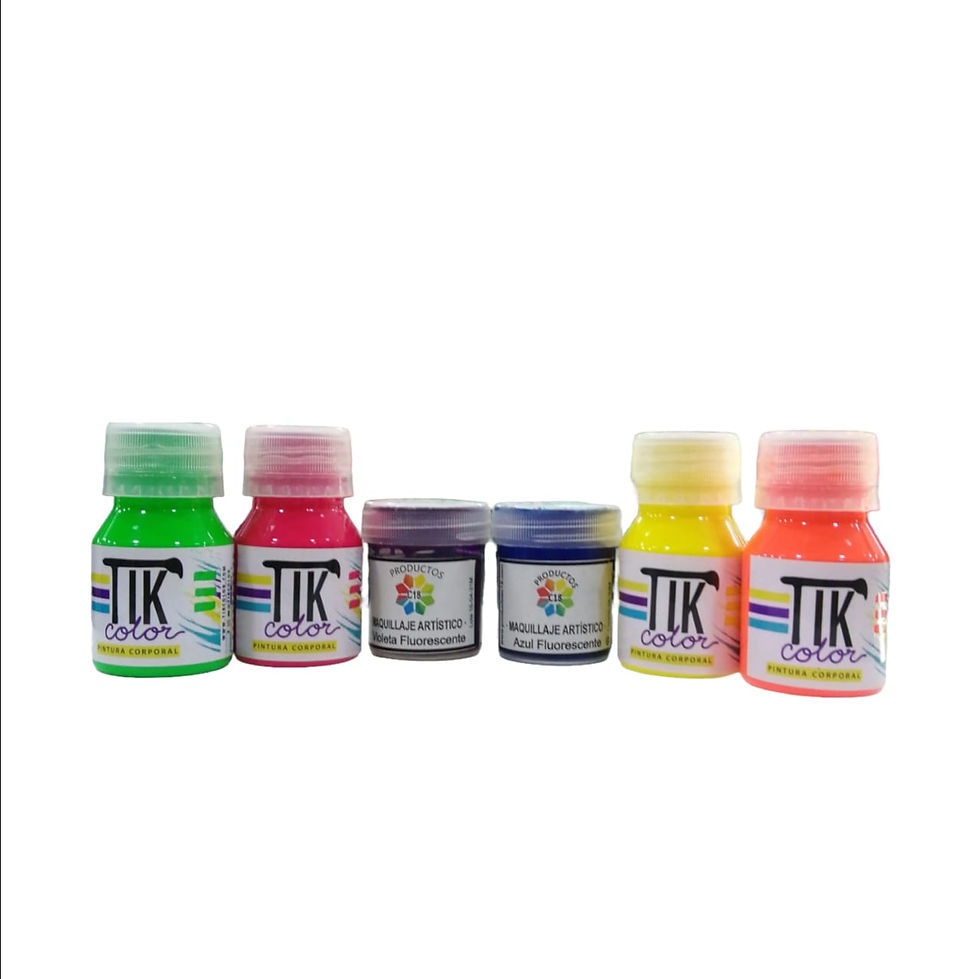 Maquillaje Artistico Fluorescente 30ml *1