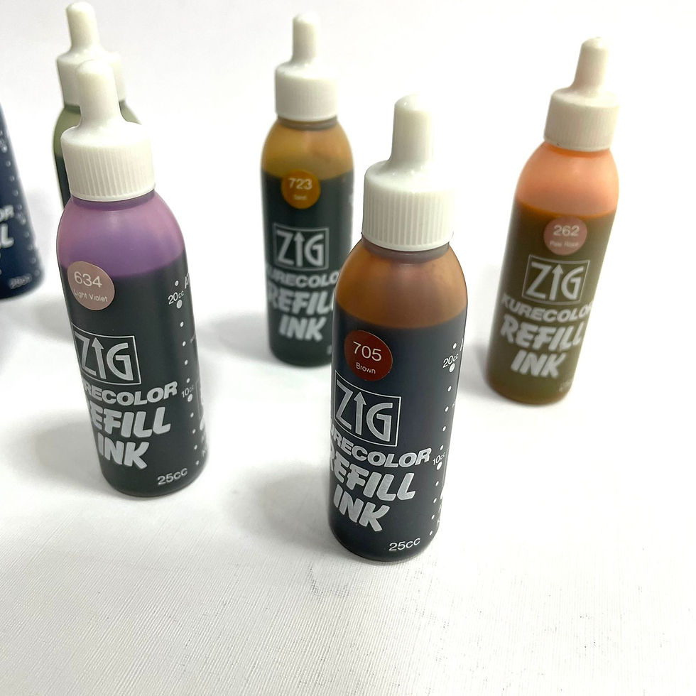 Miniatura: Recarga Tinta Marcadores de Alcohol *1