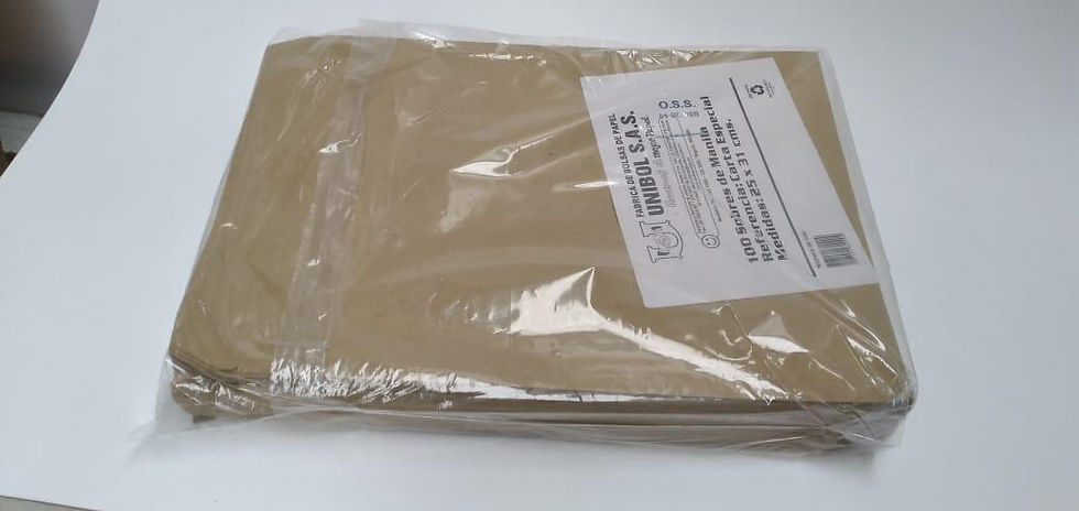 Sobre manila carta especial