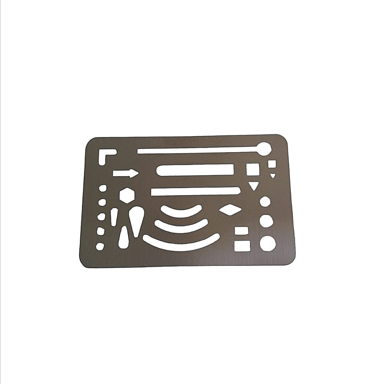 Plantilla Metálica Para Borrar *Unidad