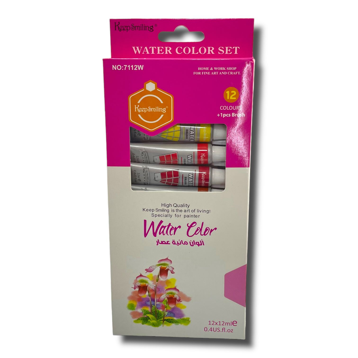 Pintura Acuarela X12 12 Ml