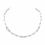 Thumbnail: Diamomd Paperclip Necklace