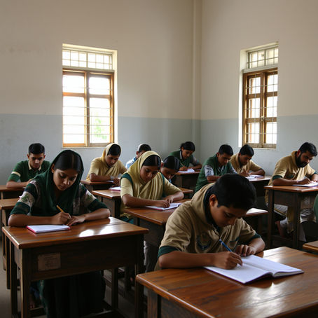 Prayas School Admission 2026 classroom with students studying for JEE NEET in residential school
