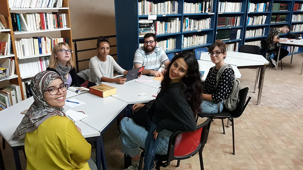 Arabic students volunteer in Morocco