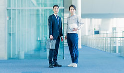 作業員とビジネスマン