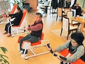 油圧マシンでのトレーニング