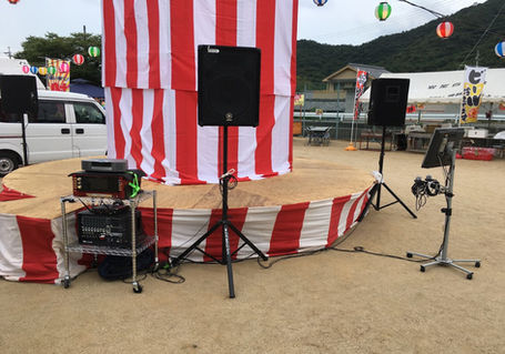 音響機材のレンタル