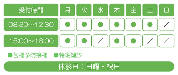 わきや診療時間表