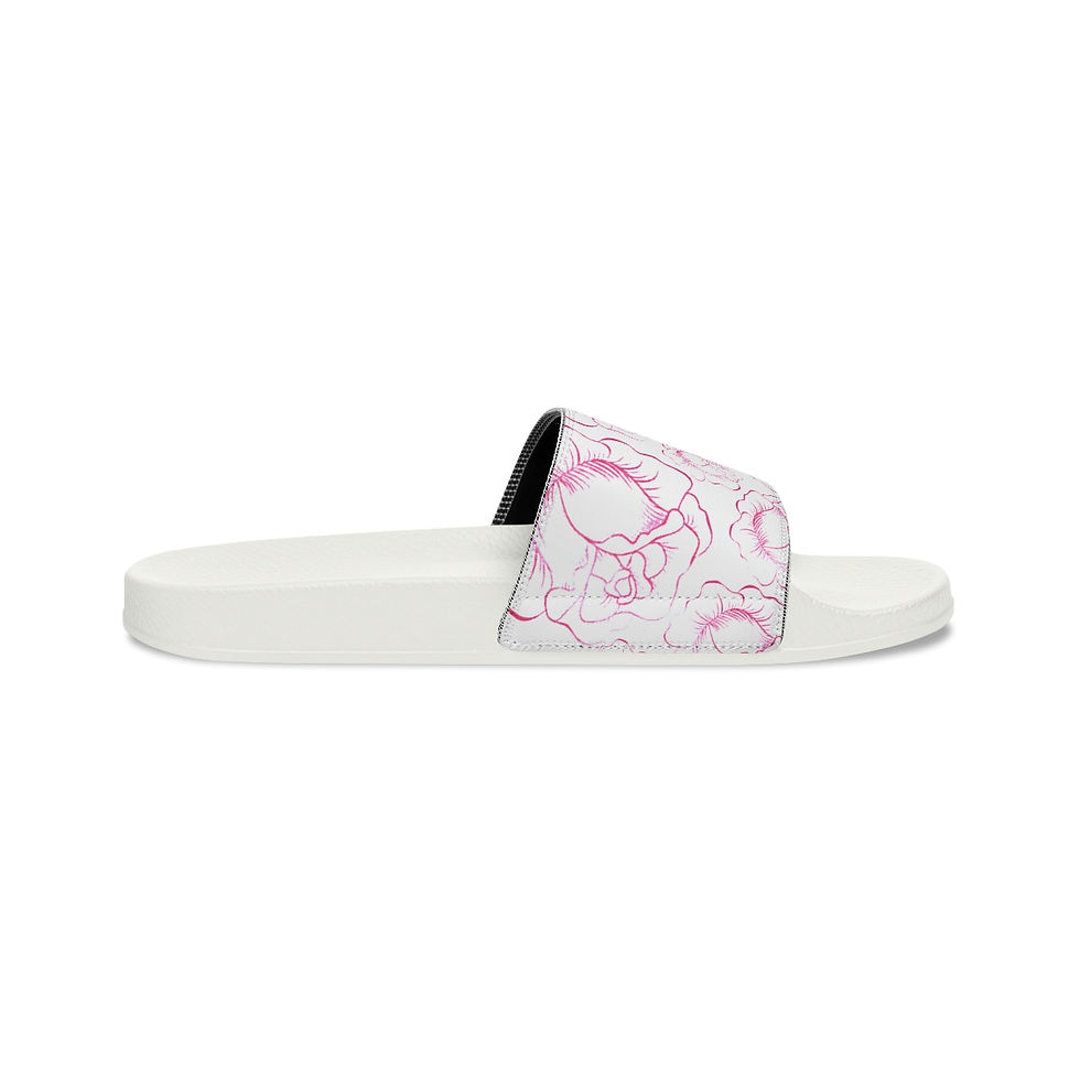 Thumbnail: By Cofi Original Floral Print Women's Slides