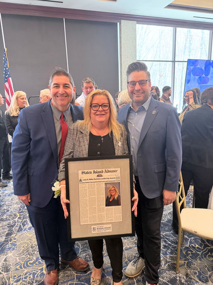 Christine DeHart, Real Estate Broker/Team Lead at Salmon Real Estate, was one of the recipients of the 2026 Louis R. Miller Business Leadership Award